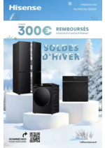 Promos et remises  : Hisense rembourse jusqu'à 300€