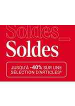 Prospectus Courir : SOLDES jusqu'à -40 %