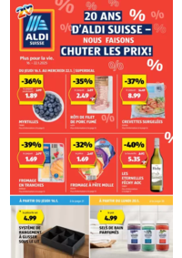 Prospectus Aldi Agno : Tolles Ängbot für alli Chunde