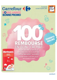 Prospectus Carrefour SALLANCHES : BONNE ANNÉE BONNE PROMO - PARENTS MALINS