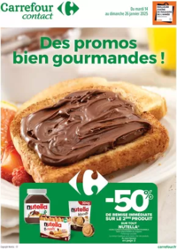 Prospectus Carrefour Contact Arnay-le-Duc : DES PROMOS BIEN GOURMANDES !