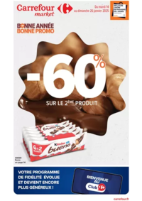 Prospectus Carrefour Market PONTGIBAUD : BONNE ANNÉE, BONNE PROMO