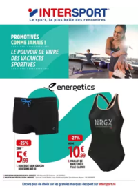 Prospectus Intersport CHOLET 52 rue Georges Clémenceau : Promotivés comme jamais !