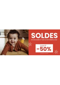 Prospectus bébé 9 CONTREXEVILLE : Soldes