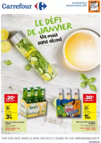 Prospectus Carrefour ST ANDRE LES VERGERS : LE DÉFI DE JANVIER - Un mois sans alcool