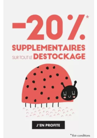 Prospectus Aubert TRIGNAC : Super Déstockage : 20% supplémentaires !