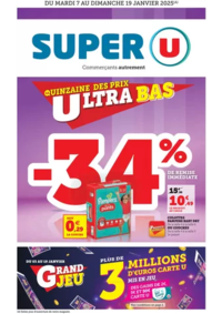 Prospectus Super U DURTAL : Temps fort bébé