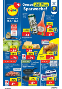 Prospectus Lidl Einsiedeln : Jetzt spare mit üse Deals