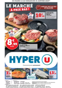 Prospectus Hyper U COMBOURG : Le marché à prix bas!