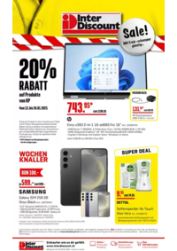 Prospectus Inter Discount Seewen-Schwyz : Interdiscount reklamblad DE