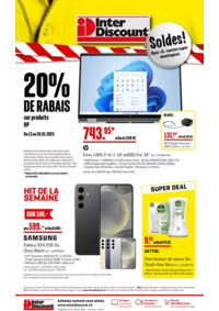 Prospectus Inter Discount Brugg - Neumarktplatz  : Interdiscount reklamblad FR