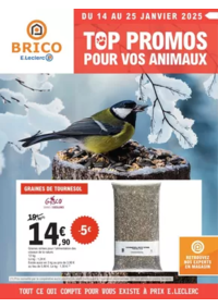 Prospectus Brico E.Leclerc ANDREZIEUX-BOUTHEON : Trafic Animalerie 1