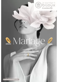 Prospectus Le Manège à Bijoux E.Leclerc MARMANDE : MARIAGE