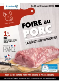 Prospectus E.Leclerc SAN GIULIANO : FOIRE AU PORC