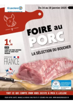 Prospectus E.Leclerc : FOIRE AU PORC