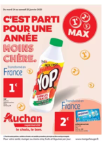 Prospectus Auchan Supermarché : C'est parti pour une année moins chère sans votre super