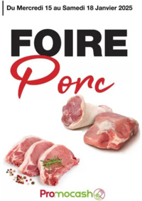 Prospectus Promocash Sarrebourg : Foire porc