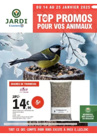 Prospectus Jardi E.Leclerc PONT L'ABBE : Top promos pour vos animaux