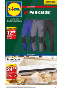 Prospectus Lidl BRIOUDE : Equipez-vous de vêtements chauds pour bricoler même l'hiver avec Parkside!