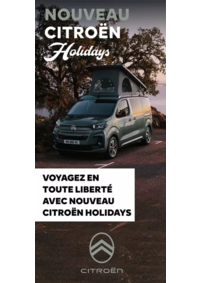 Prospectus Citroen DETTWILLER : Citroën Nouveau Holidays C-BOOK