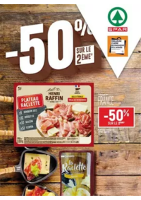 Prospectus Spar LESCARENE : -50% sur le 2ème