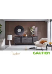 Prospectus Gautier : Collection Audce