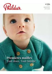 Prospectus Phildar Gaillon : Premières mailles Tout doux, Tout Simple