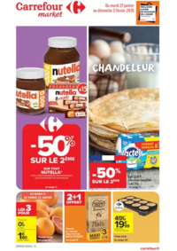 Prospectus Carrefour Drive L'ISLE D'ABEAU : CHANDELEUR MARKET