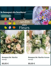 Prospectus Le Jardin des Fleurs PERIGUEUX : Bouquet du bonheur