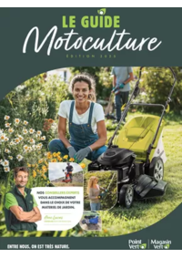 Prospectus Point Vert CADOURS : Point Vert Guide Motoculture 2025