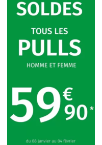 Prospectus Mise Au Green REIMS : Soldes : jusqu'à -50% et plus ! Du 08 janvier au 04