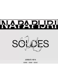 Prospectus Napapijri Morzine : SOLDES jusqu'à -50 %