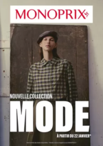 Prospectus Monop' : NOUVELLE COLLECTION MODE