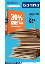 Prospectus GAMMA : 30% Korting