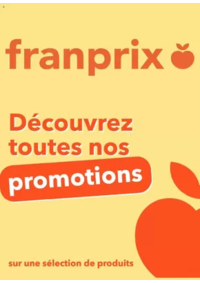 Prospectus Franprix PARIS 16 rue Bertin-Poirée : Découvrez toutes nos promotions