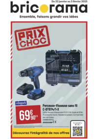 Prospectus Bricorama LA RÉOLE : Prix Choc