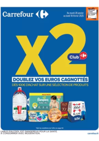 Prospectus Carrefour Drive VILLERS BOCAGE Rue Georges Clémenceau : DOUBLEZ VOS EUROS CAGNOTTÉS