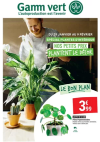 Prospectus Gamm vert CALLIAN : Spécial plantes d'intérieur