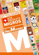 Prospectus Migros : LES L’EMBLÉMATIQUE