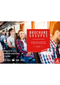 Prospectus Autogrill PUGET SUR ARGENS : Brochure Groups 2025