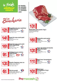 Prospectus Promocash Ales : La boucherie