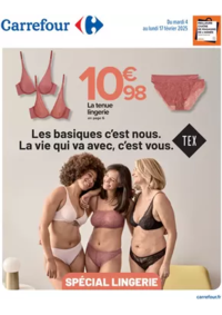 Prospectus Carrefour AIRE SUR LA LYS : SPECIAL LINGERIE