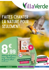 Prospectus Villaverde LONGEAULT : Faites chanter la nature pour seulement...