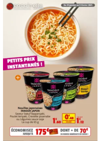 Prospectus Coccinelle Express CREZANCY : PETITS PRIX INSTANTANÉS!