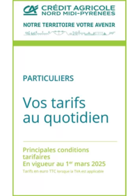 Prospectus Agence Crédit Agricole ST CHRISTOPHE EN BRIONNAIS : Particuliers