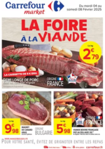 Prospectus Carrefour Market : LA FOIRE À LA VIANDE