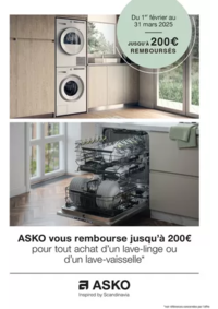 Prospectus Copra ARGELES GAZOST : Asko vous rembourse jusqu'à 200€