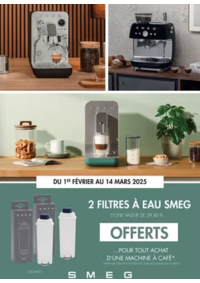 Prospectus Copra CHATEAUMEILLANT : Smeg vous offre 2 filtres à eau d'une valeur de 29,80 €