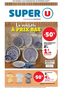 Prospectus Super U SELTZ : Spécial Maison