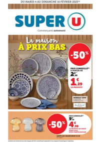 Prospectus Super U ORGELET : Spécial Maison